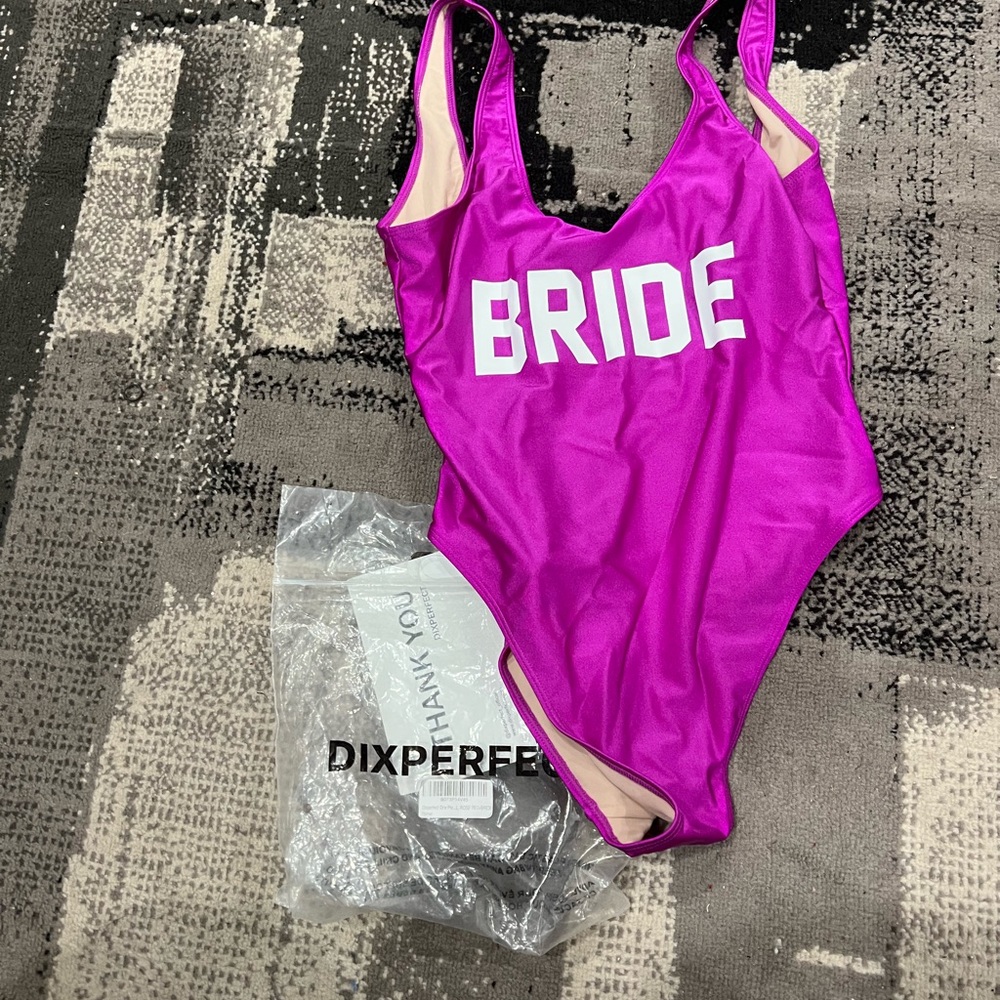 Bride bath suit